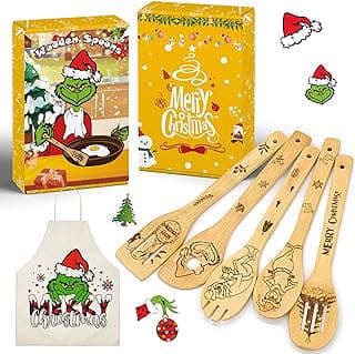 Image of Grinch-themed Cooking Utensils Set by the company HEORIM.