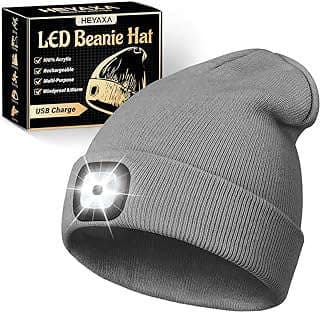Image of LED Light Beanie Hat by the company HEYAXA.
