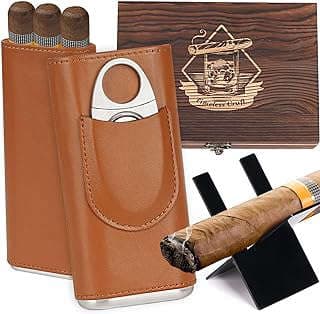 Image of Leather Cigar Case Kit by the company Hfootai.