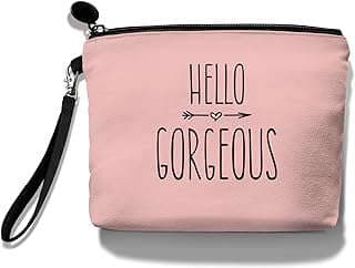 Image of Makeup Cosmetic Bag Zipper Wristlet by the company Hglian.