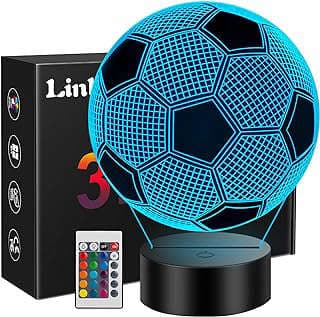 Image of Soccer 3D Illusion Night Light by the company HHHXUS.