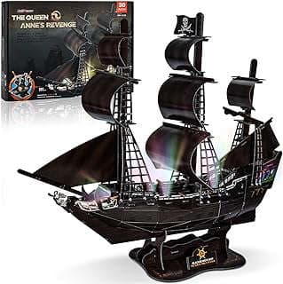 Image of 3D Pirate Ship Puzzle by the company Hicfen Business.