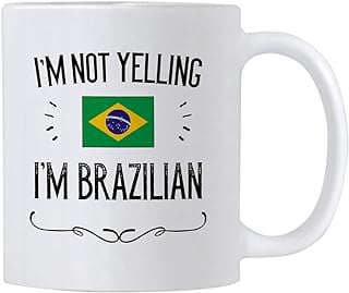 Image of Brazilian Flag Coffee Mug by the company Hillside Trading.