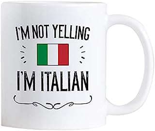 Image of Italian Flag Novelty Mug by the company Hillside Trading.