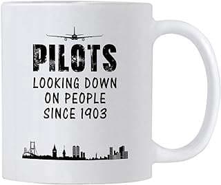 Image of Pilot-Themed Novelty Mug by the company Hillside Trading.