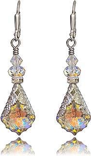 Image of Vintage Victorian Dangle Drop Earrings by the company HisJewelsCreations.