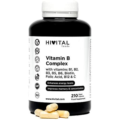 Imagem de Vitamina B Complex Vegana da empresa Hivital Foods.