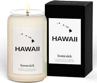 Image of Hawaii Scented Soy Candle by the company Homesick Candle.
