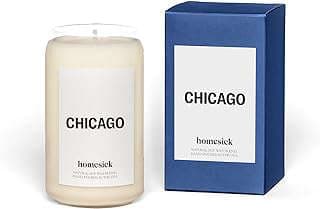 Image of Scented Chicago Soy Candle by the company Homesick Candle.