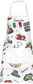 Image of Italy Landmarks Kitchen Apron by the company HONGG.