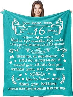 Image of Sweet 16 Birthday Blanket by the company hotmen.
