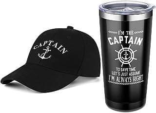 Image of Boat Captain Cap Tumbler Set by the company Houliyuong.
