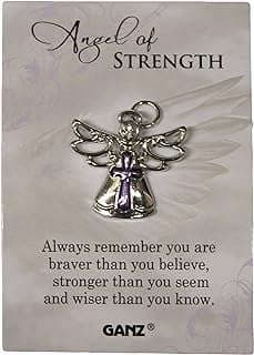Image of Angel Strength Pin by the company Hour Loop.