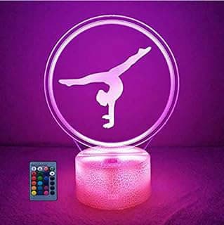 Image of Gymnastics 3D Illusion Lamp by the company HPBN8 Ltd.