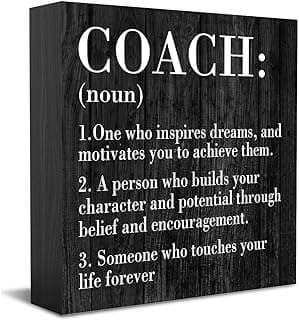 Image of Coach Desk Decor Plaque by the company HTBIG.