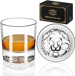 Image of Lion Pattern Whiskey Glasses Set by the company Huimei Trade.