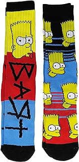 Image of The Simpsons Crew Socks by the company Hummingbolt.