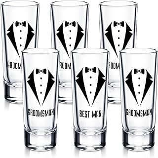 Image of Wedding Shot Glasses Set by the company Hunnianw.