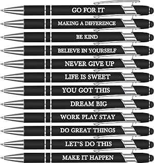 Image of Inspirational Quotes Stylus Pen by the company Huntuuejo.
