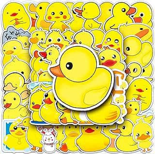 Image of Yellow Duck Stickers Pack by the company HXMIN.