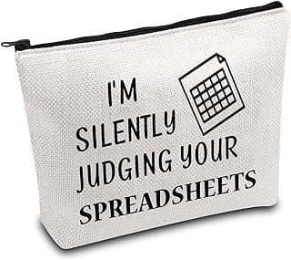 Image of Accountant-Themed Makeup Bag by the company HZGZOO.