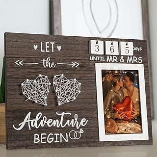 Image of Engagement Picture Frame Wedding Countdown by the company Ifeolo.
