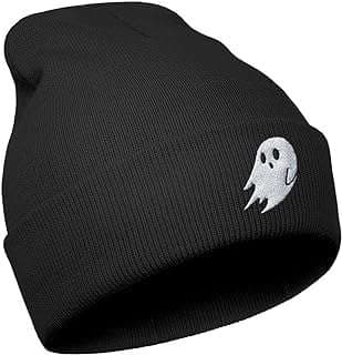 Image of Knit Ghost Beanie Hat by the company ikenacy.