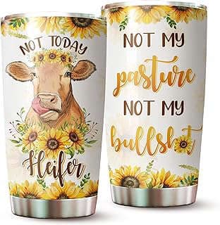 Image of Cow Themed Tumbler by the company INNISTREE.