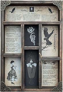 Image of Edgar Allan Poe Themed Shelf by the company Insovita.
