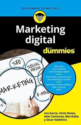 Imagem de Marketing Digital para Dummies da empresa Isra García.