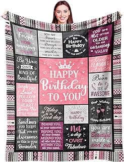 Image of Birthday Throw Blanket by the company Ivivis Blanket.