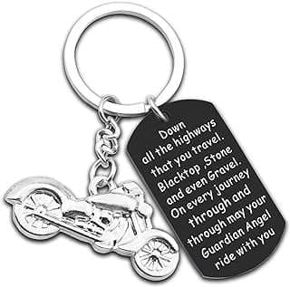 Image of Motorcycle Keychain Men's Gift by the company iYuanTangZhuMaoYi.
