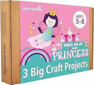 Image of Princess Costume Craft Kit by the company Jackinthebox Crafts.