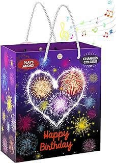 Image of Fireworks Sound Birthday Gift Bags by the company JAST Gifts.