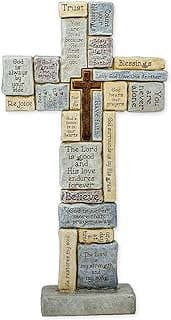 Image of Table Cross Puzzle Decor by the company JBSuperStore.