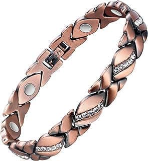 Image of Copper Magnetic Crystal Bracelet by the company Jecanori.