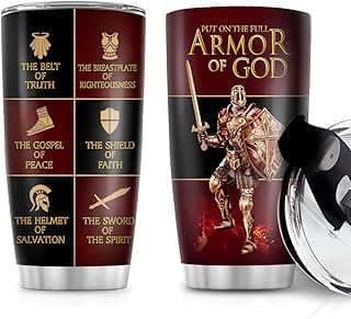 Image of Christian Armor of God Tumbler by the company Jesuspirit.