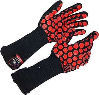 Image of Heat Resistant Silicone Oven Gloves by the company JH Safety Pro.