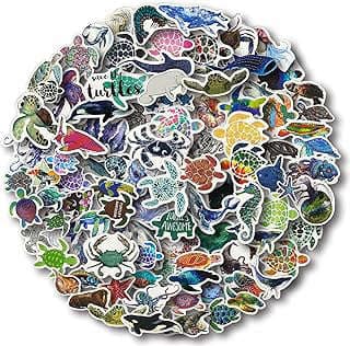 Image of Ocean Animal Stickers Pack by the company Jiaua.