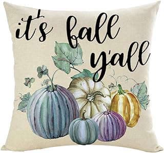 Image of Autumn Themed Pillow Cover by the company Jimrou.