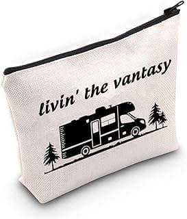 Image of Camping-themed Makeup Bag by the company JINUP.