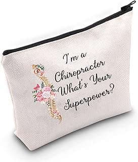 Image of Chiropractor-themed Makeup Bag by the company JINUP.