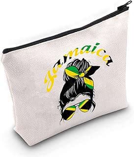 Image of Jamaican Flag Cosmetic Bag by the company JINUP.
