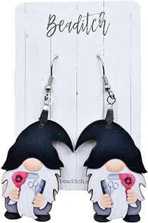 Image of Gnome Earrings by the company JJS Boutique.
