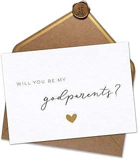 Image of Godparents Proposal Card Set by the company JoliCoon.