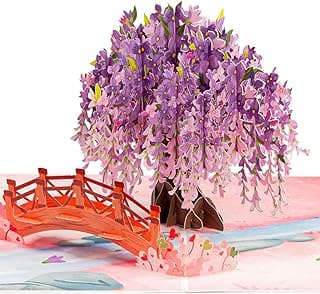 Image of 3D Wisteria Tree Card by the company Jolly Card Brands.