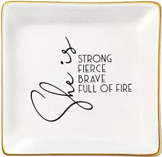 Image of Inspirational Jewelry Tray Dish by the company Joycuff Gifts.