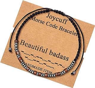 Image of Morse Code Bracelet by the company Joycuff Store.