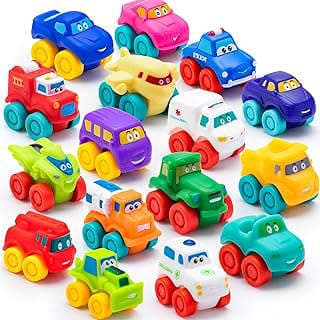 Image of Rubber Toy Car Set by the company JoyinDirect.