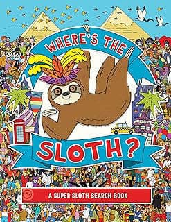 Image of Sloth Search Activity Book by the company JT3 Industries LLC.